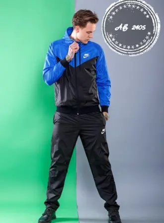 Мужской спортивный костюм плащёвка Nike