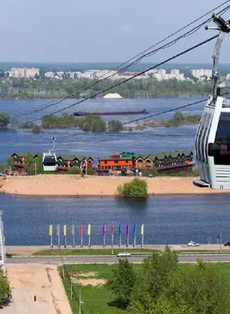 Нижегородская канатная дорога Нижний Новгород