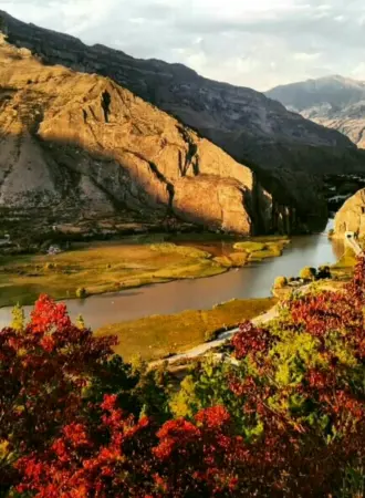Осенний каньон Дагестана