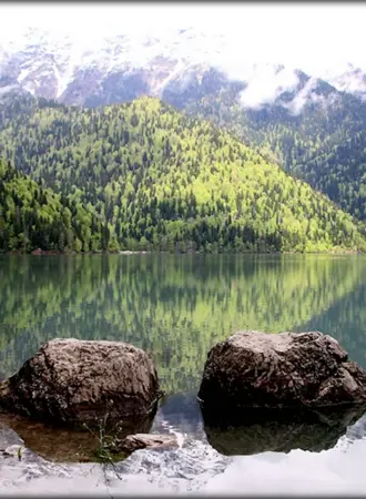 Озеро Амткел Абхазия