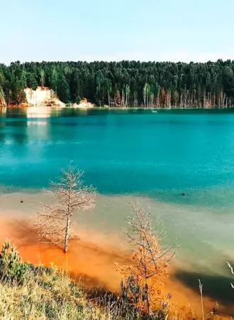 Озеро Апрелька Кемерово
