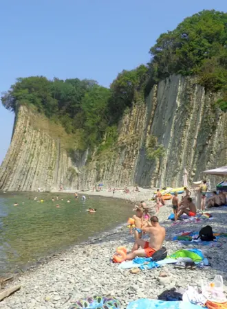 Пляж Приморский Туапсе