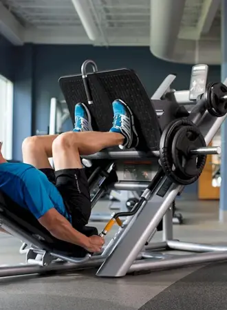 Precor жим ногами