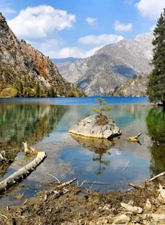 Природа Кыргызстана Сары Челек