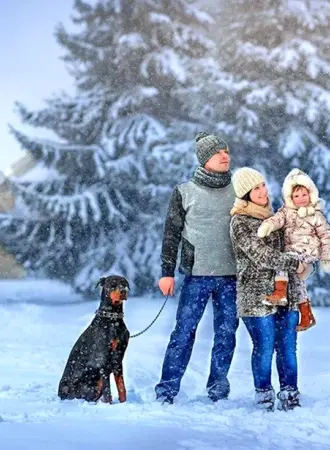 Прогулка зимой