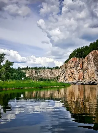 Река Юрюзань сплав