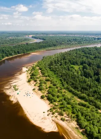Река Ветлуга Нижегородская область Воскресенский район