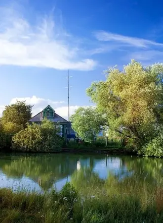 Сельский пруд деревня Торбеево