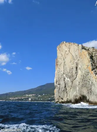 Шаляпинская скала в Гурзуфе