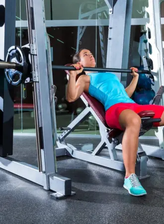Smith Machine Incline Bench Press