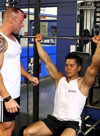 Smith Machine Shoulder Press