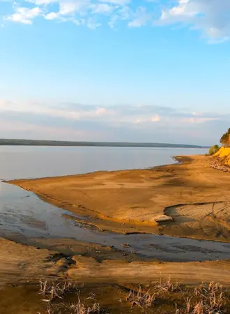 Сурское водохранилище в Пензе