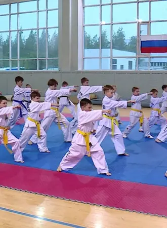 Тхэквондо тренировка