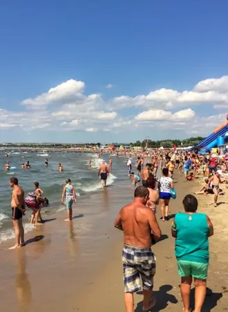 Центральный городской пляж Анапа