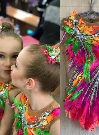 Украшение на голову для художественной гимнастики