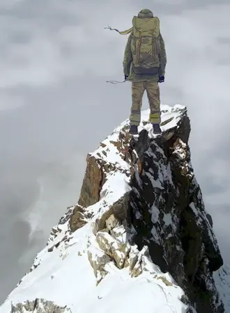 Вершина горы