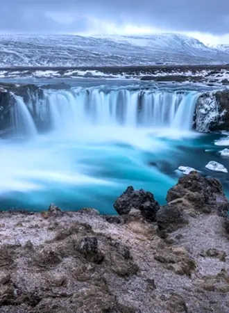 Водопад Годафосс Исландия