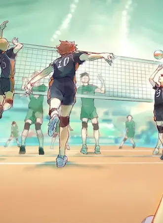 Волейбол Haikyuu