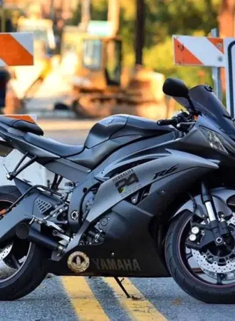 Yamaha r6 черный