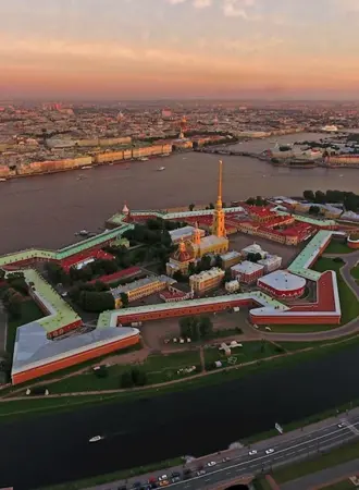 Заячий остров Петропавловская крепость