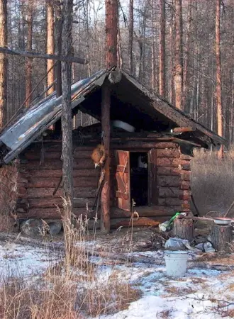 Заимка зимовье Томск