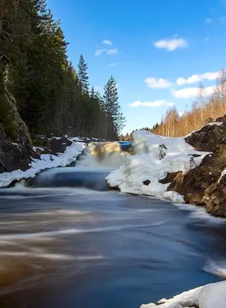 Заповедник и водопад Кивач