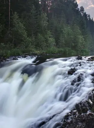 Заповедник и водопад Кивач